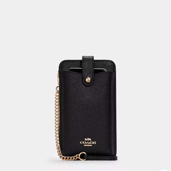 Coach Crossbody Black Phone Case - Picture 10 of 12